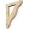 Ekena Millwork Funston Arts & Crafts Rough Sawn Bracket, Douglas Fir, 4"W x 32"D x 38"H BKT04X32X38FST03RDF - alternate 1